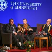 Discussion between Professors Kenneth Baillie and Sotos Tsaftaris at the Rectorial Installation of Simon Fanshaw OBE